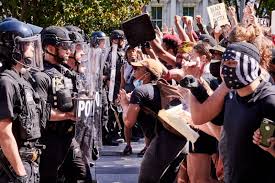 Port of Spain am 29.6.2020: Protest gegen Todesschüsse der Polizei auf Trinidad