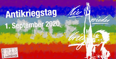 Antikriegstag am 1. September 2020