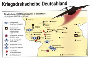 Standorte der US-Truppen in Deutschland