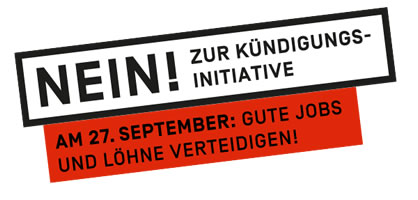 Nein zur SVP-Kündigungsinitiative am 27. September 2020