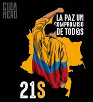 Protesttag am 21. September 2020 in Kolumbien