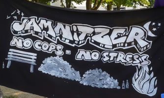 Jannitzer Platz in Nürnberg: No Cops - no Stress
