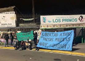 Ein Jahr nach Beginn der Massenproteste in Chile im Oktober 2019: Landesweiter Protesttag für die Freilassung aller politischer Gefangener und gegen Polizeigewalt