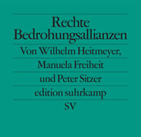Buch: "Rechte Bedrohungsallianzen. Signaturen der Bedrohung II." von Wilhelm Heitmeyer, Manuela Freiheit und Peter Sitzer bei Suhrkamp 2020