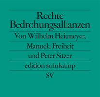 Buch: "Rechte Bedrohungsallianzen. Signaturen der Bedrohung II." von Wilhelm Heitmeyer, Manuela Freiheit und Peter Sitzer bei Suhrkamp 2020