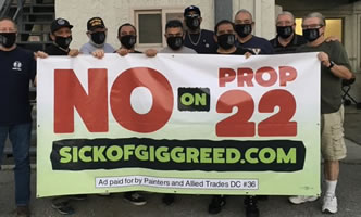 Sick of Gig Greed - Kampf gegen „Proposition 22“ in den USA