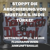 Österreich: Protest gegen Abschiebung von Mustafa S. in die Türkei