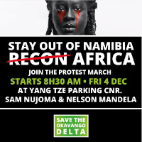 Aktionsaufruf gegen Fracking in Namibia am 4.12.2020