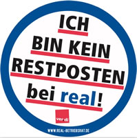 "Ich bin kein Restposten bei real!"