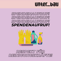 Reinigungskraft an der Goethe-Universität zieht vor Gericht - Spendenaufruf von unter_bau