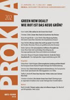 PROKLA 202: Green New Deal!? Wie rot ist das neue Grün?
