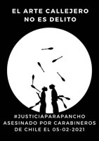 Panguipulli, Südchile: Ein Polizist erschießt den Straßen-Jongleur Francisco Martínez Romero am 5.2.2021