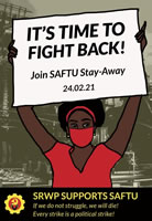 Südafrikanischer Gewerkschaftsbund SAFTU ruft am 24.2. zum Protest-Generalstreik: "It is time to FightBack!"