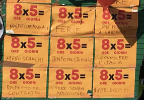 In Prato, in der Region Toskana, mobilisieren sich seit über einem Monat schon rund 30 pakistanische und bengalische Arbeiter*innen der chinesischen Druckerei Texprint