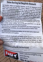 Flugblatt der FAU Bonn: Union Busting bei Bergfeld’s Biomärkten in Bonn