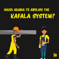 "Everything you need to know about the Kafala System, and why it’s a form of modern day slavery" bei Yalla! Let's Talk.