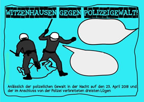 Witzenhausen gegen Polizeigewalt