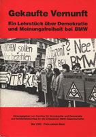 Gekaufte Vernunft - Ein Lehrstück über Demokratie und Meinungsfreiheit bei BMW (Mai 1985)