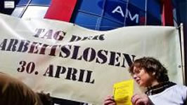 Tag der Arbeitslosen am 30. April in Österreich 