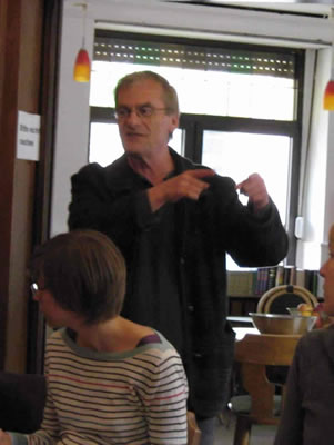 Helmut Weiss beim Seminar in Dortmund