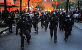 1. Mai 2021 in Berlin (Foto: Umbruch Bildarchiv)