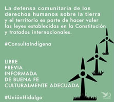 Mexiko: Indigene kämpfen gegen Verletzung ihrer Rechte durch Bau von Windparks durch französischen Energiekonzern EDF