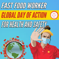 Global Day of Action for Fast Food Workers am 2.12.2021