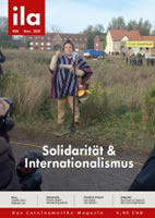 ila 450 vom November 2021 "Solidarität & Internationalismus"