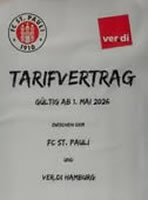 Eine vorbildliche Bundesliga-Premiere: Der FC St. Pauli und ver.di haben den ersten Tarifvertrag in der Geschichte der Fußball-Bundesliga abgeschlossen