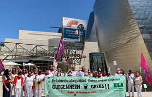 Guggenheim Museum in Bilbao: Seit dem 11. Juni 2021 streiken die ReinigungsarbeiterInnen gegen das Lohngefälle