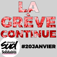 Sud in Frankreich: "Wir wollen keine Krümel, wir wollen das Baguette" - Schulstreik soll am 20. Januar 2022 fortgesetzt werden für Notfallplan für das Bildungswesen und Rücktritt von Blanquer