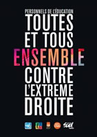 Französische Gewerkschaften starten 2022 die Kampagne "Alle zusammen gegen die extreme Rechte"