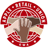 Logo der Apple Union Gewerkschaft in Atlanta