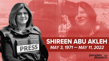 Journalistin vom TV-Sender Al-Dschasira Shireen Abu Akleh