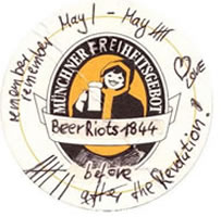 Das Mai-T-Shirt von “Working Class History”: Münchner Bieraufstände 1844