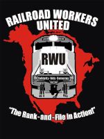 Symbol der US Eisenbahngewerkschaftsföderation Railroadworkers United (RWU)