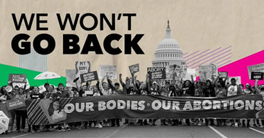USA: #RoeVWade - We Won't Go Back