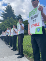 Delta Pilot:innen in den USA organisieren Protests