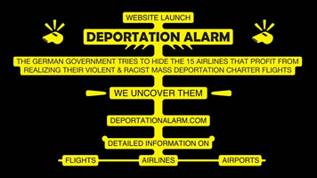 Deportation Alarm entlarvt europäische Fluggesellschaften