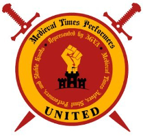 Logo der Medieval Times Gewerkschaft in den USA