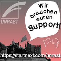 Der Unrast Verlag startet Crowdfunding-Aktion »Rettet unser Herbstprogramm 2022!«