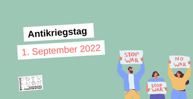 Friedenskooperative: Antikriegstag 2022