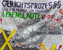 Konzert von "Lebenslaute" bei Protesten im Braunkohletagebau der RWE wird kriminalisiert