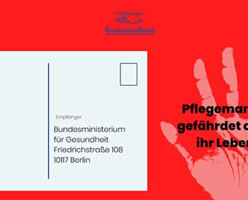 Pflegegewerkschaft BochumerBund startet Aktion „Rote Karte für die Politik“, um Druck für bessere Bedingungen in der Pflege zu erhöhen