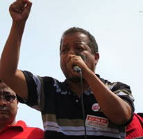 GM Brasilien in de São José dos Campos kündigt den kämpferischen Gewerkschafter Mancha 