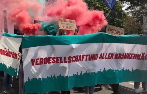 Vergesellschaftung aller Krankenhäuser! (Demo im Sommer 2022)