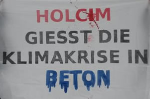 Holcim giesst die Klimakrise in Beton