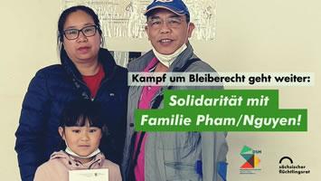 Nach 35 Jahren in Sachsen: Familie Pham/Nguyen muss bleiben!