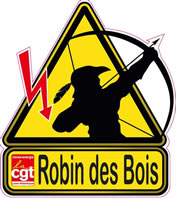 "Les Robins de Bois" de la CGT Energie (Frankreich)