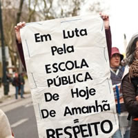 Mehr Respekt, mehr Gehalt: Lehrkräftestreik in Portugal mobilisiert Tausende für bessere Arbeitsbedingungen und mehr Lohn